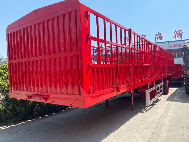 倉柵運(yùn)輸半掛車